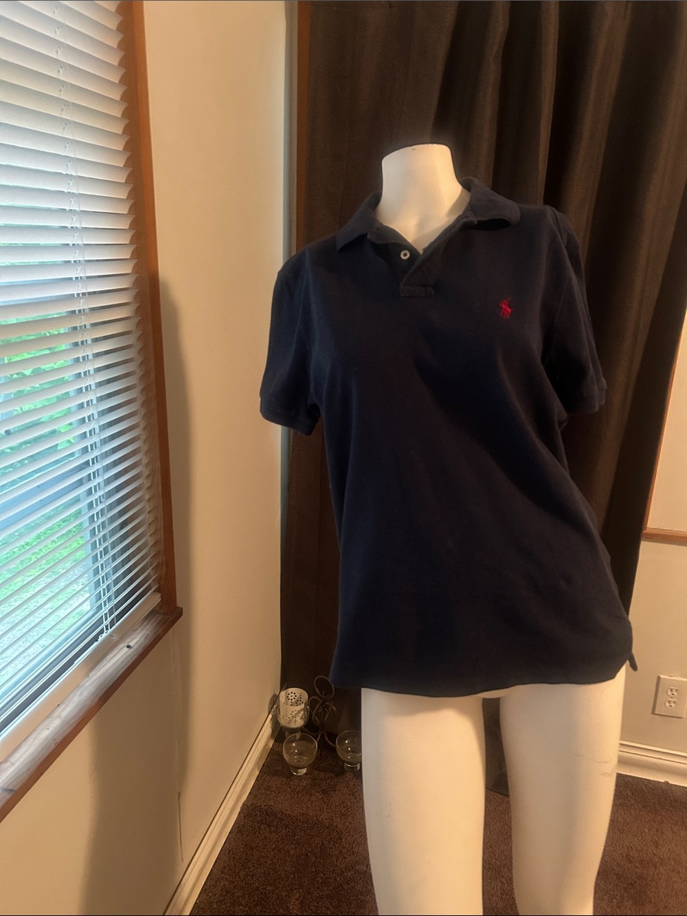 Polo Ralph Lauren Navy with Red Pony Embroidery